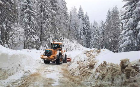 Чистач „Путева“ на Голији (фото: архива „Путева“)