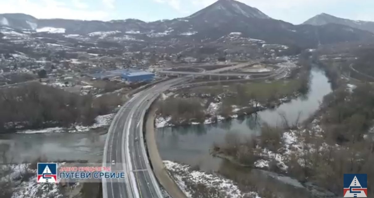 АУТОПУТ Фото: ЈП "Путеви Србије", screenshot