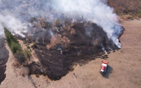 Požar Miokovci, FOTO: RINA