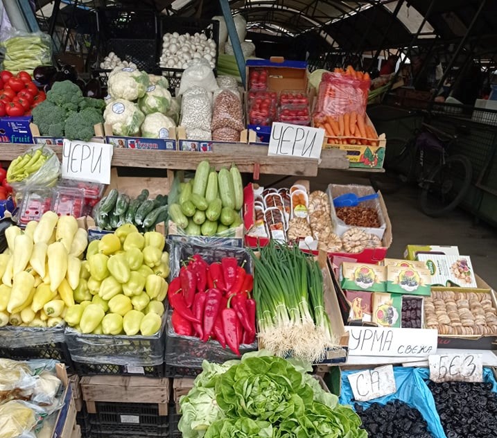 Пијаца, март (фото: Мима Зиндовић)