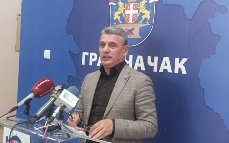 Милун Тодоровић, градоначелник Чачка