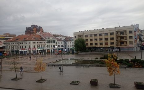 јесен, киша, мима