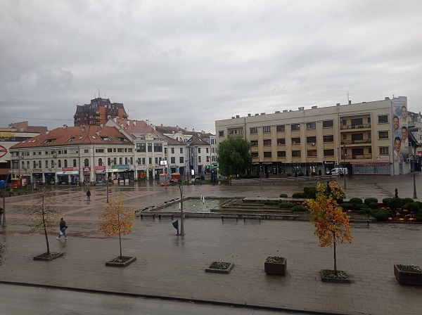 јесен, киша, мима
